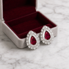 Swarneva The Vivienne Crimson Stud – Packaging